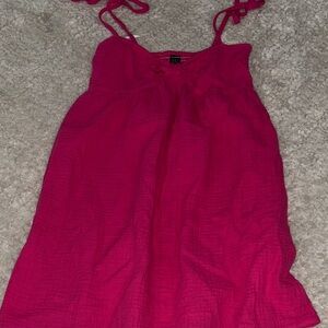 SHEIN Pink Mini Dress
